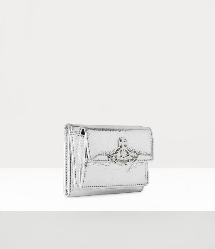 Vivienne Westwood CRINKLE SMALL FLAP PURSE